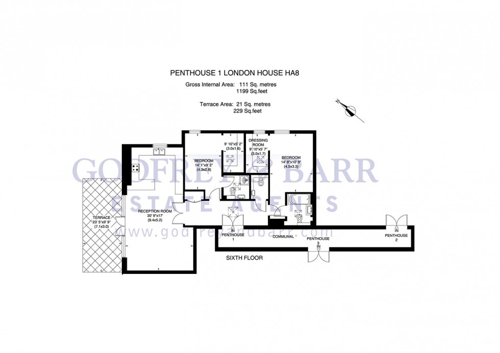 Floorplan for Canons Corner, Edgware / Stanmore