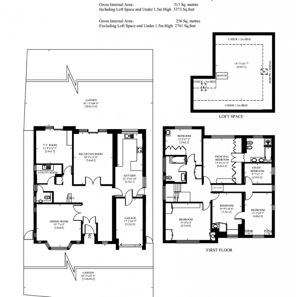 Floorplan for Kingsgate Avenue, Finchley