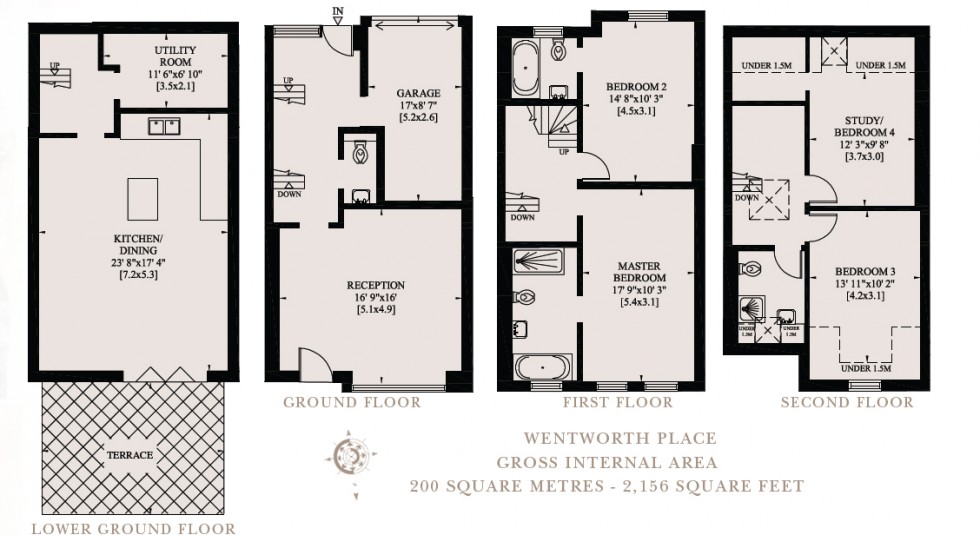 Floorplan for Wentworth Road, Golders Green