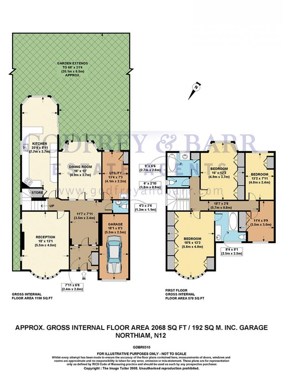 Floorplan for Northiam, Woodside Park