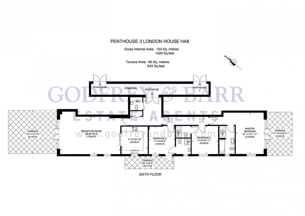 Floorplan for London House, Edgware / Stanmore