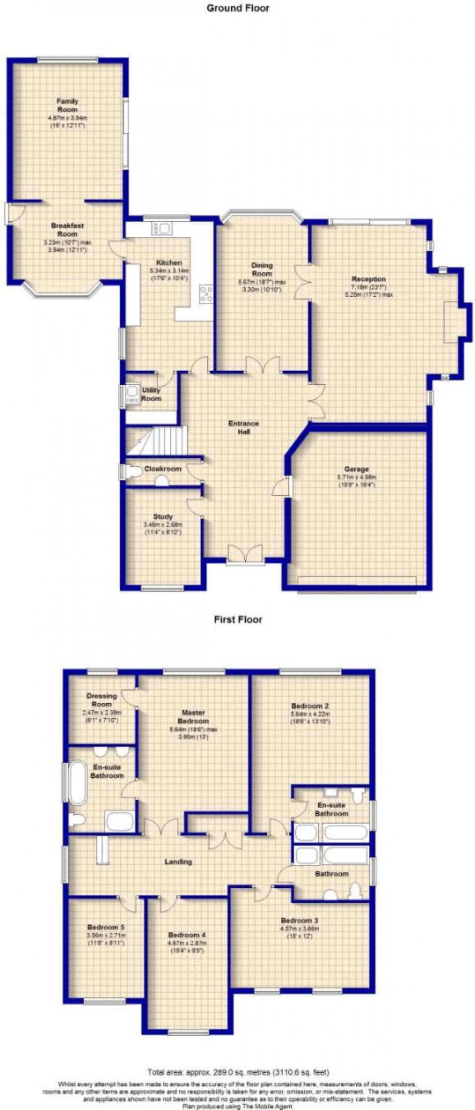 Floorplan for Pipers Green Lane, Edgware/Stanmore