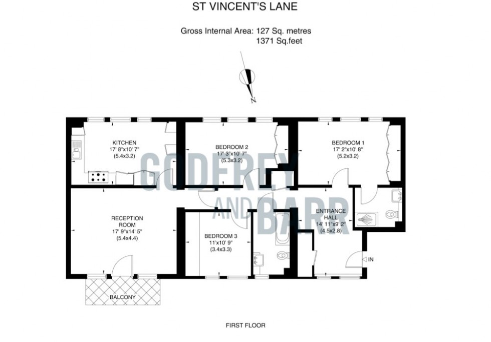 Floorplan for Littleberry Court, Mill Hill