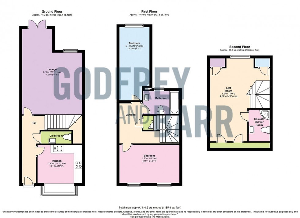 Floorplan for Brackenbury Road, East Finchley