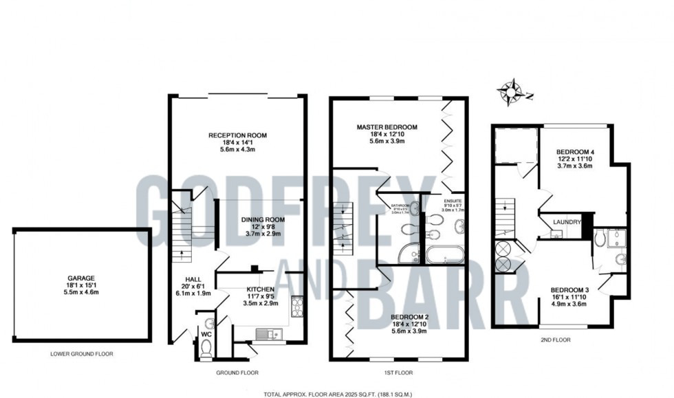 Floorplan for Milespit Hill, Mill Hill