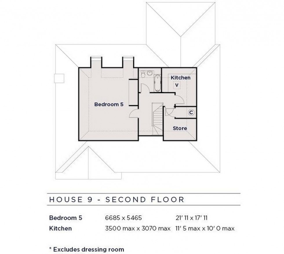 Floorplan for Charrington Close, London Road, Shenley / Radlett