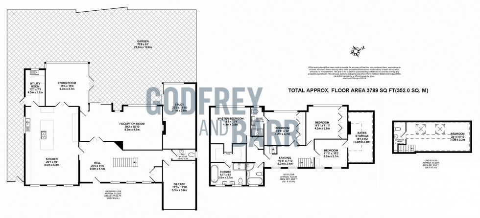 Floorplan for Marsh Lane, Mill Hill