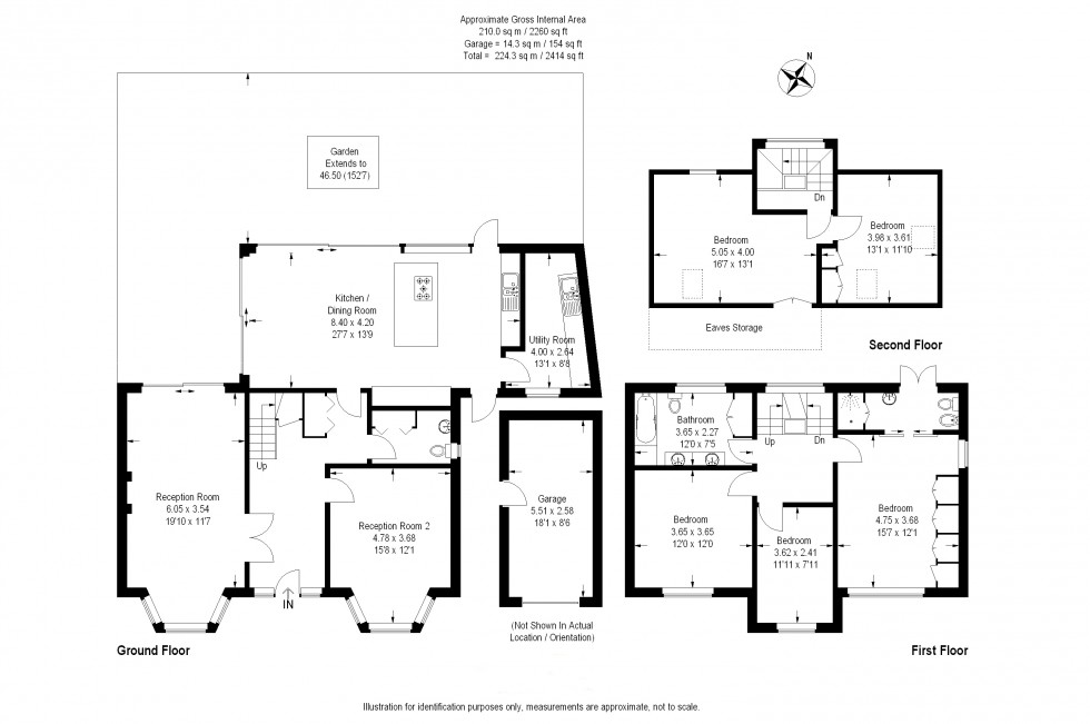 Floorplan for Wise Lane, Mill Hill