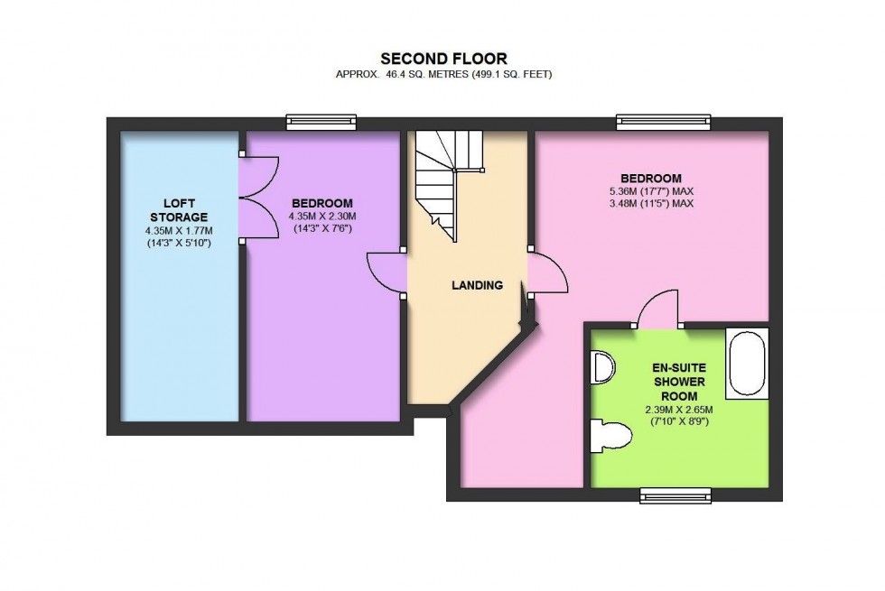 Floorplan for Sunbury Gardens, Mill Hill