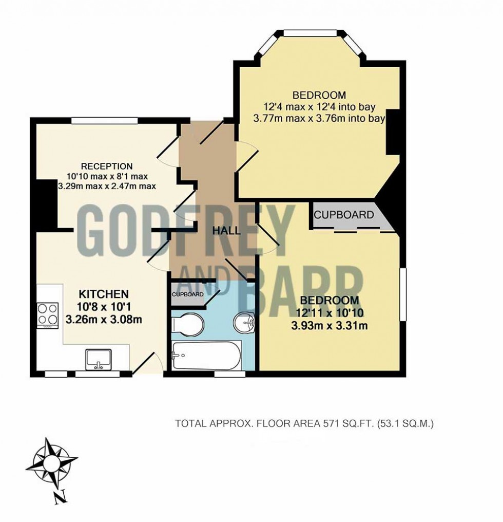 Floorplan for Hammers Lane, Mill Hill