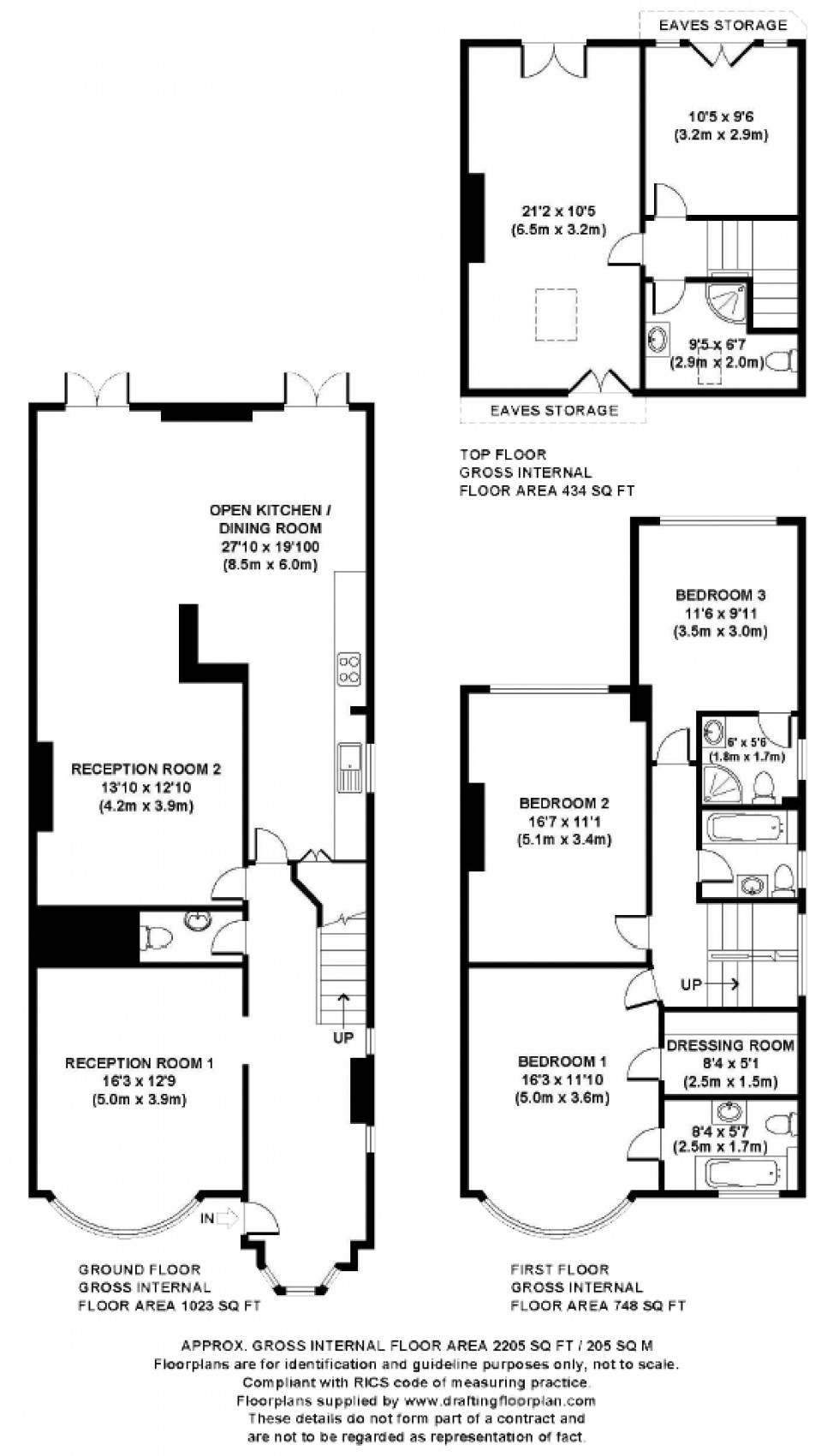 Floorplan for Highcroft Gardens, Temple Fortune