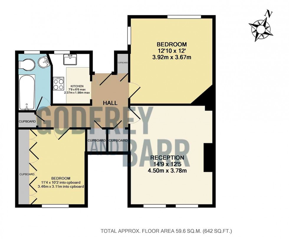 Floorplan for Bigwood Court, Hampstead Garden Suburb