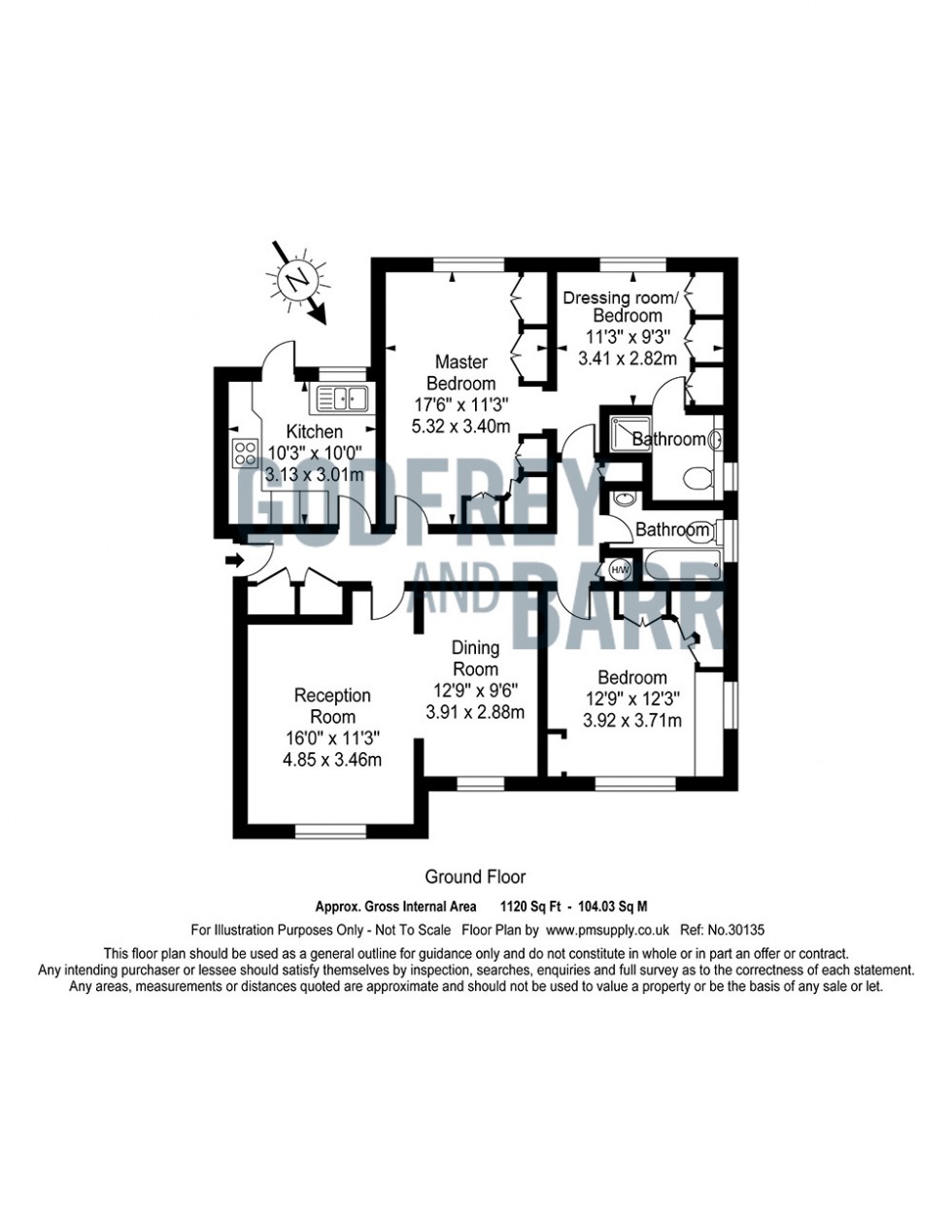 Floorplan for Monarch Court, Hampstead Garden Suburb