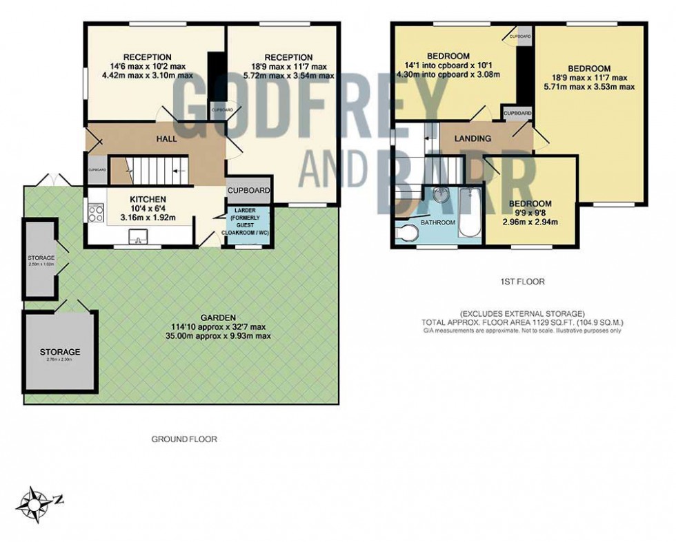 Floorplan for Eastholm, Hampstead Garden Suburb