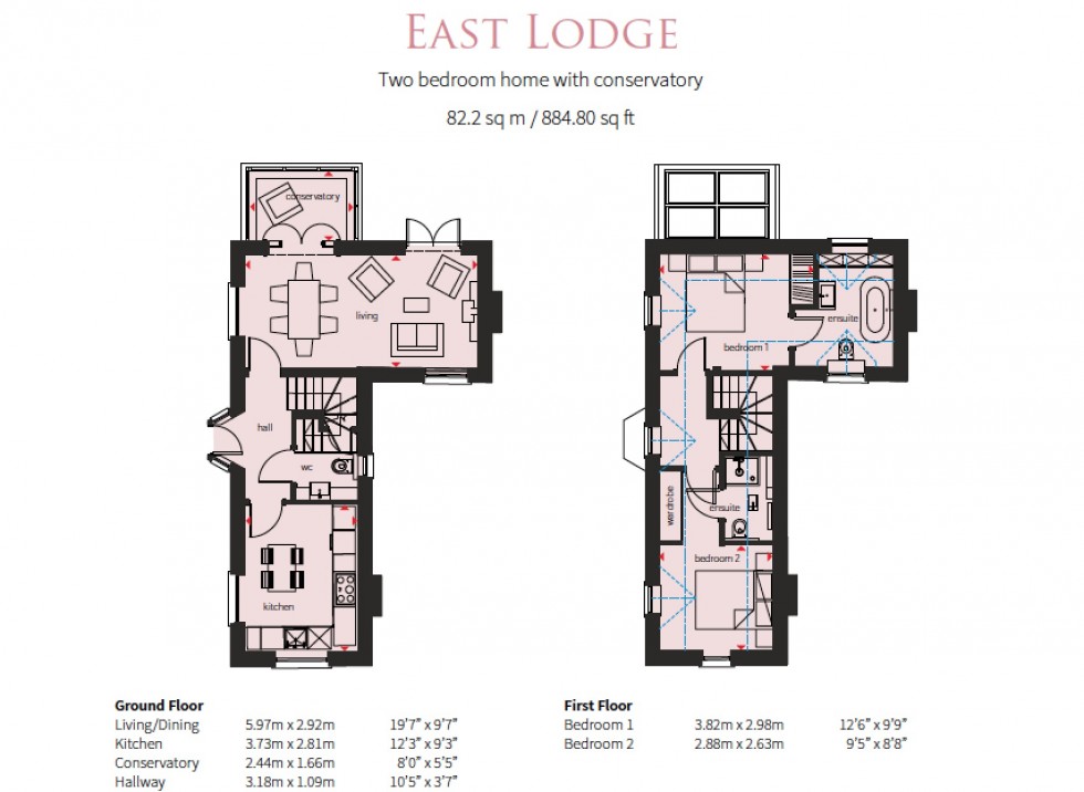 Floorplan for The Village Green, Mill Hill