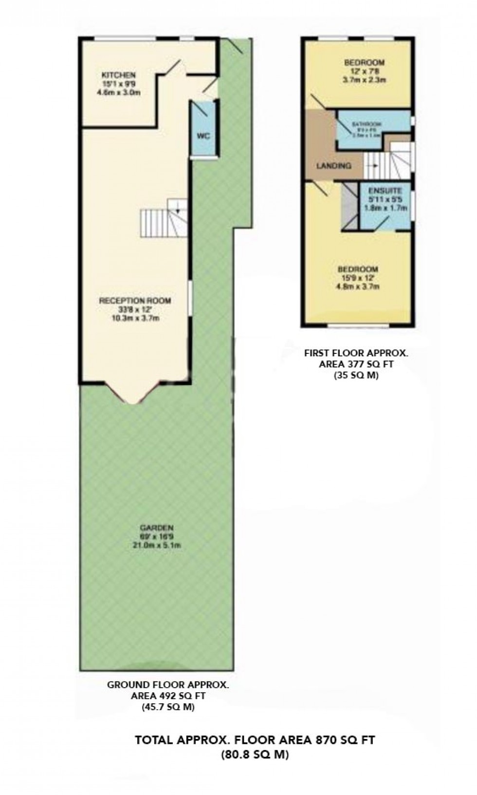Floorplan for Engel Park, Mill Hill