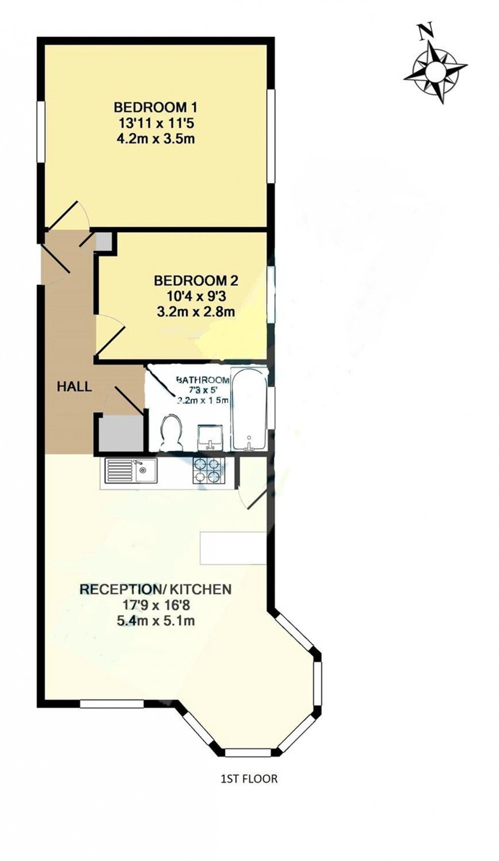 Floorplan for The Towers, Engel Park