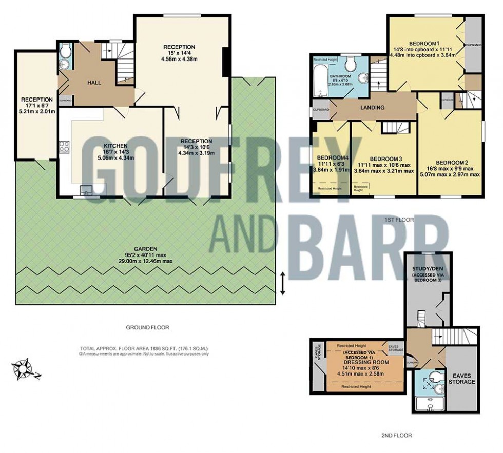 Floorplan for Willifield Way, Hampstead Garden Suburb