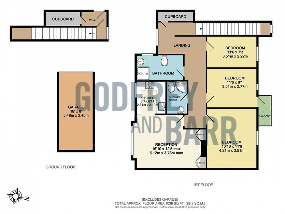 Floorplan for Creighton Avenue, East Finchley