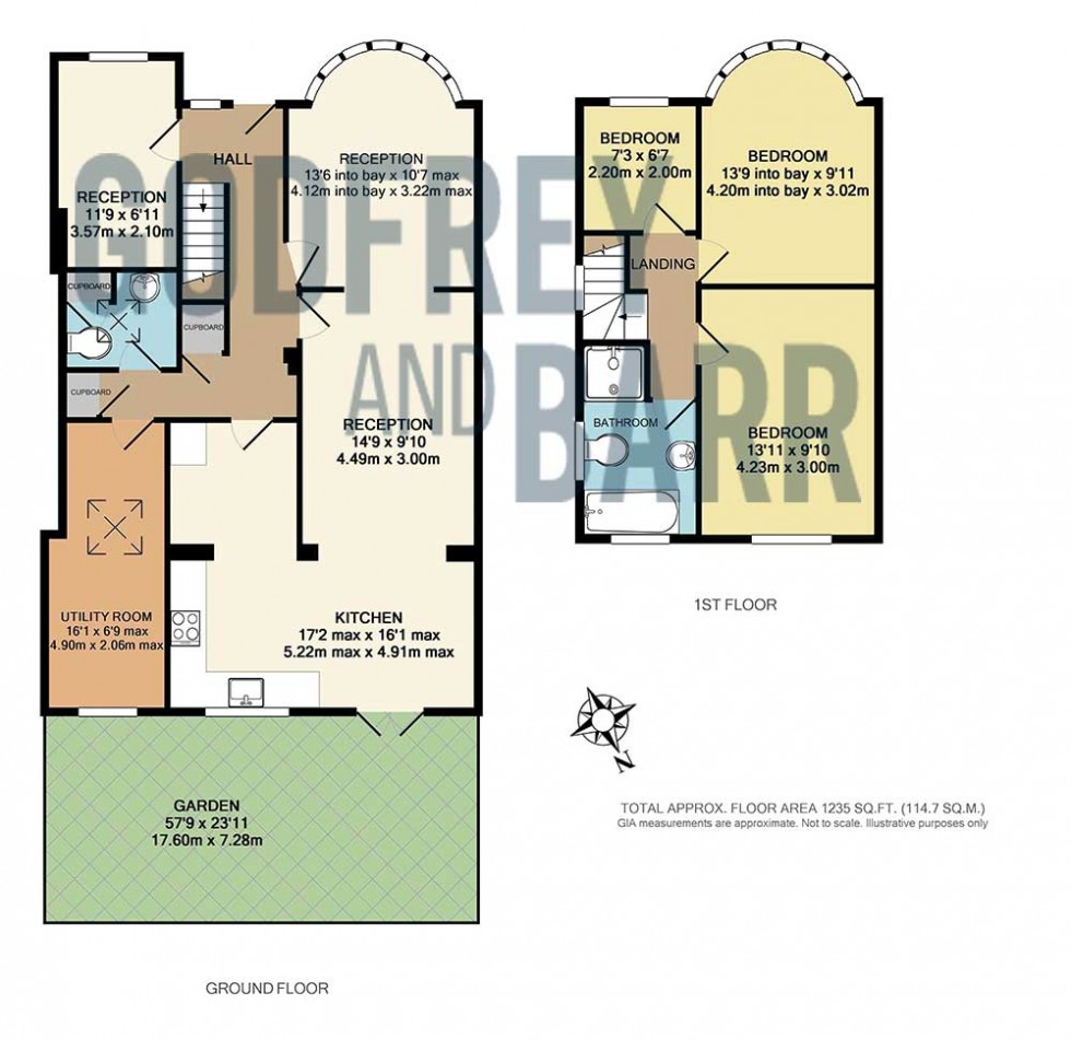 Floorplan for Uphill Grove, Mill Hill