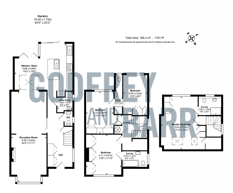 Floorplan for Talbot Avenue, East Finchley