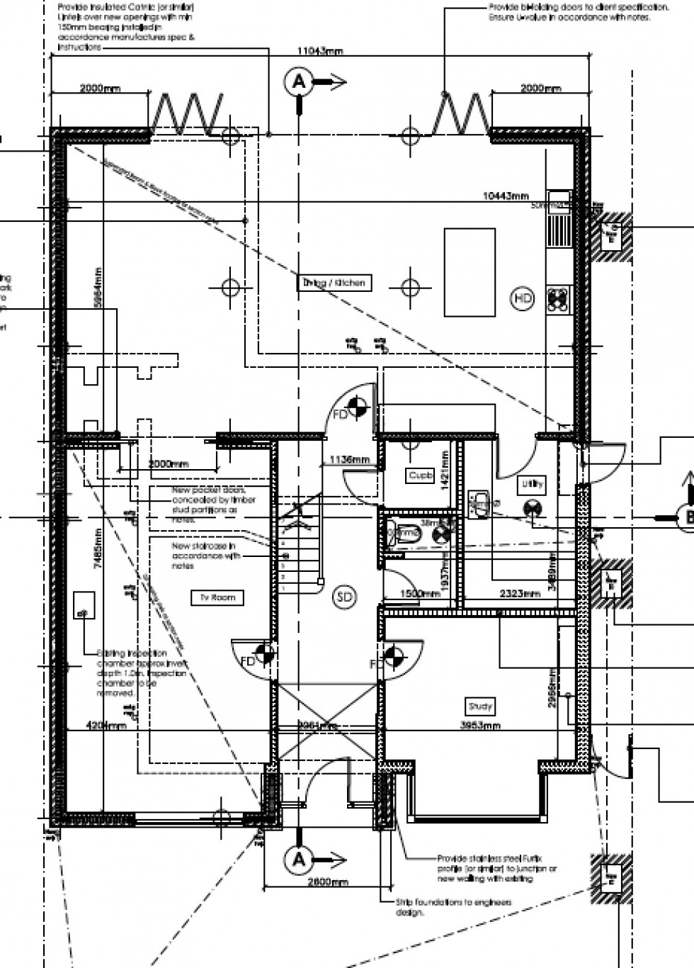 Floorplan for Holmdene Avenue, Mill Hill