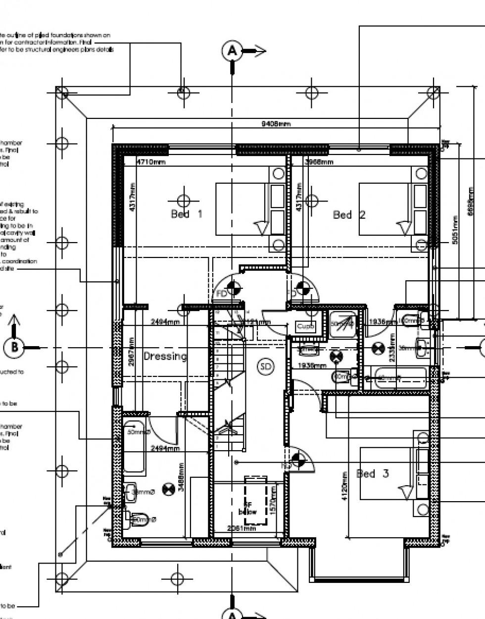 Floorplan for Holmdene Avenue, Mill Hill