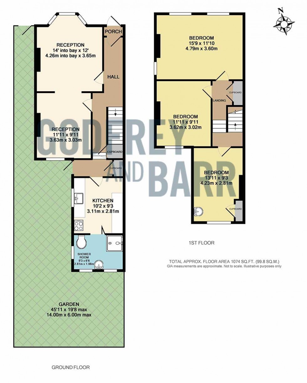 Floorplan for Milton Road, Mill Hill