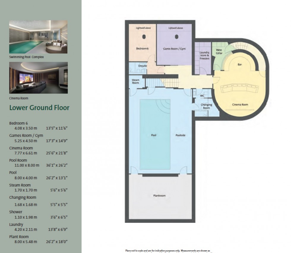 Floorplan for Brickfields, Radlett