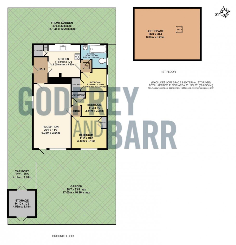 Floorplan for Milespit Hill, Mill Hill