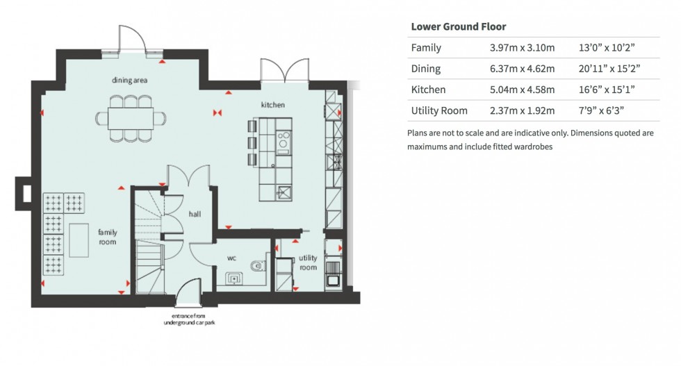 Floorplan for The Village Green, The Ridgeway, Mill Hill