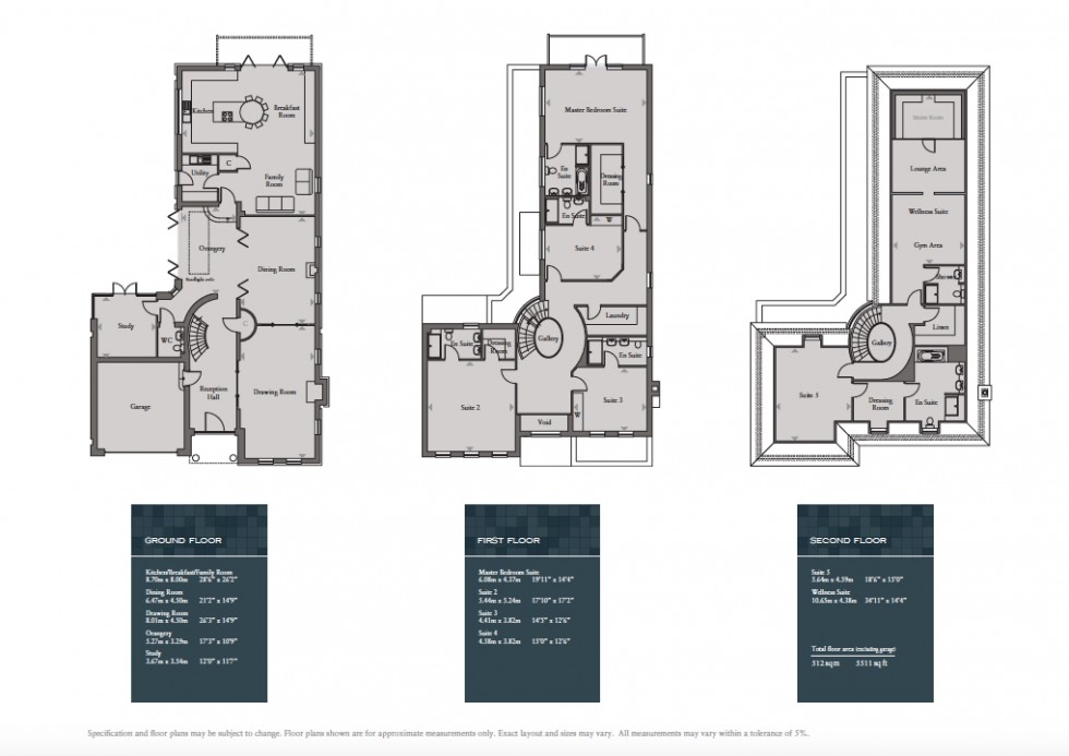 Floorplan for Cedars Close, Hendon