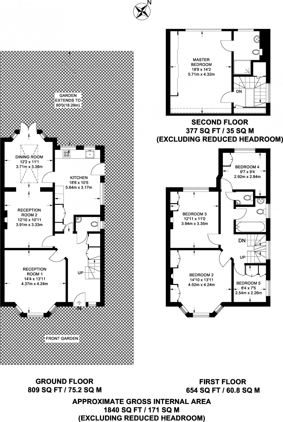 Floorplan for Crooked Usage, Finchley