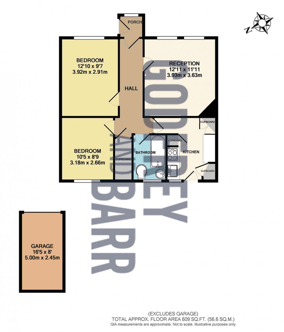 Floorplan for Daws Lane, Mill Hill