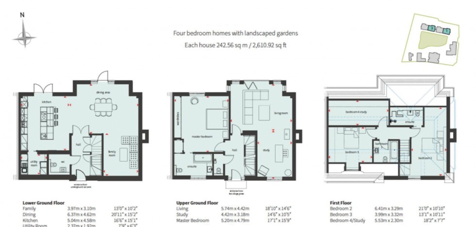 Floorplan for The Village Green, Mill Hill