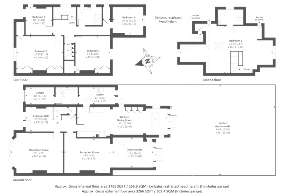 Floorplan for Arden Road, Finchley