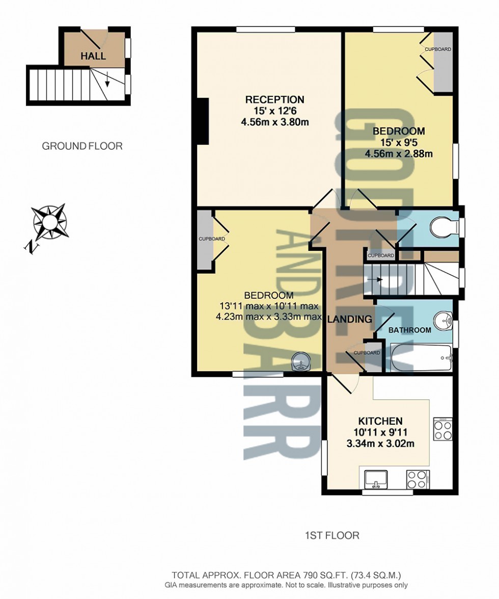 Floorplan for Byron Road, Mill Hill