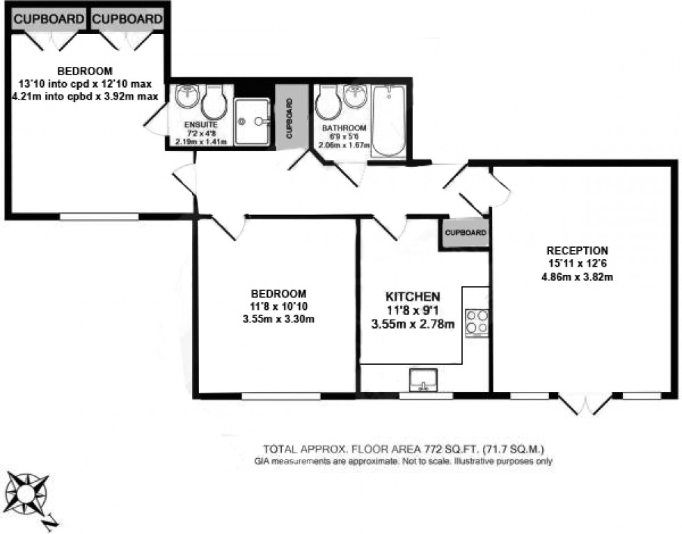 Floorplan for Lowlands Court, Mill Mill