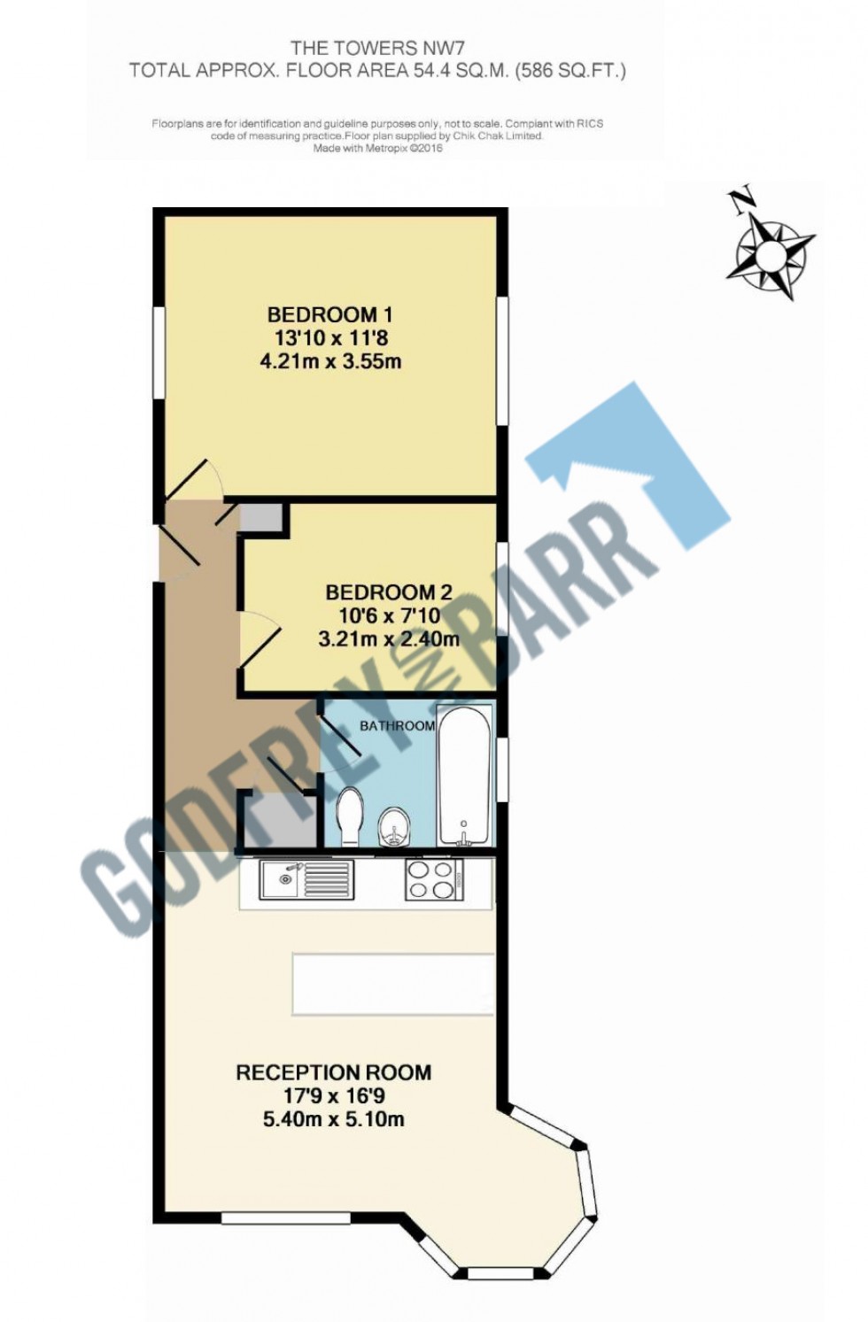 Floorplan for Engel Park, Mill Hill