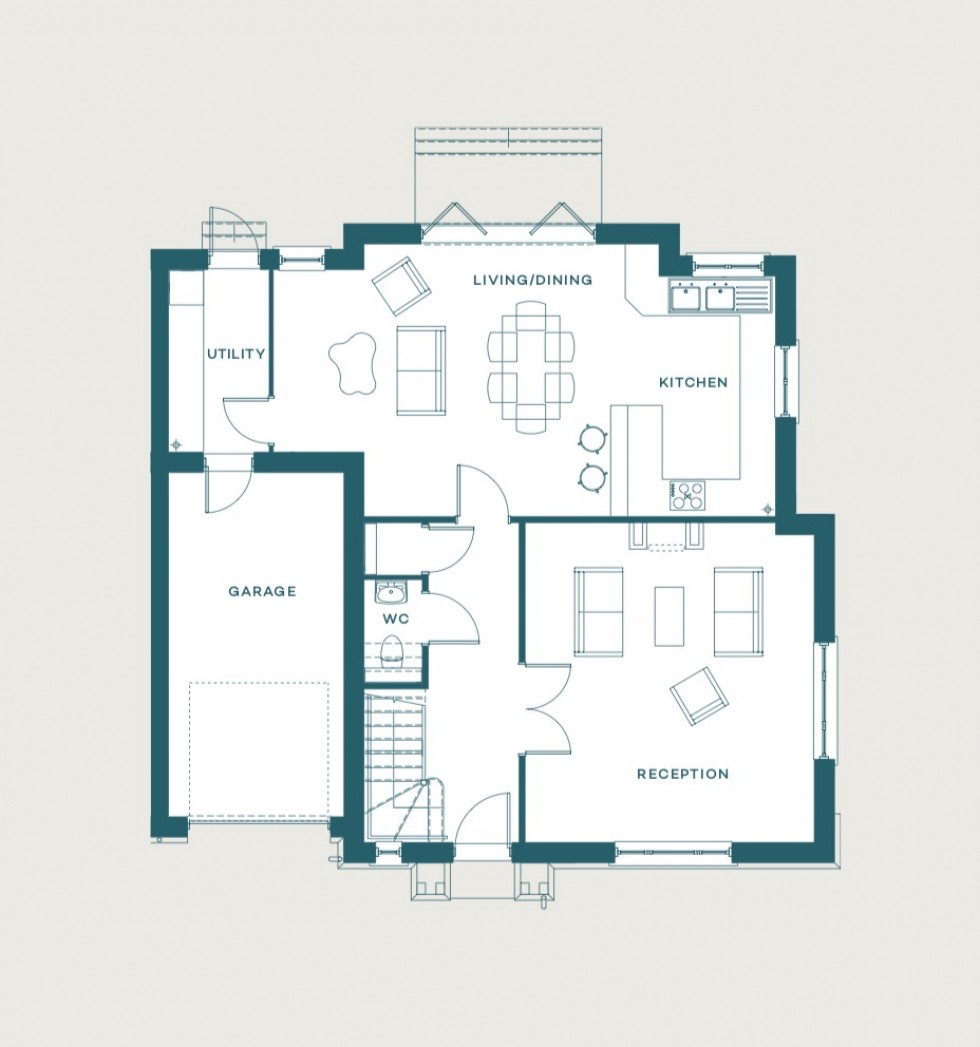 Floorplan for London Road, Shenley