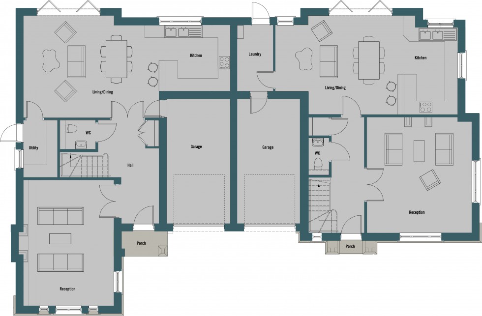 Floorplan for London Road, Shenley, Radlett