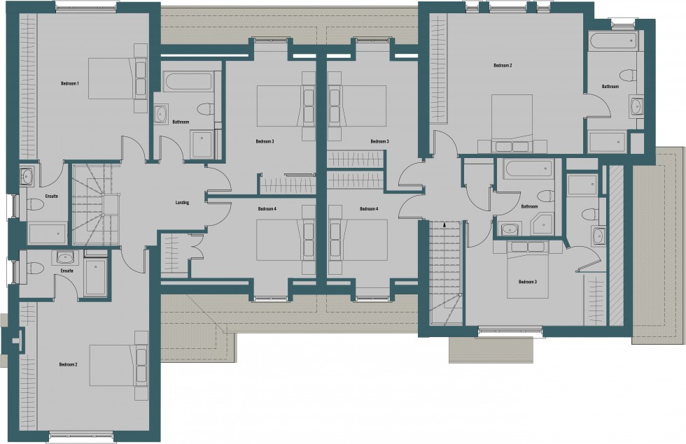 Floorplan for London Road, Shenley, Radlett