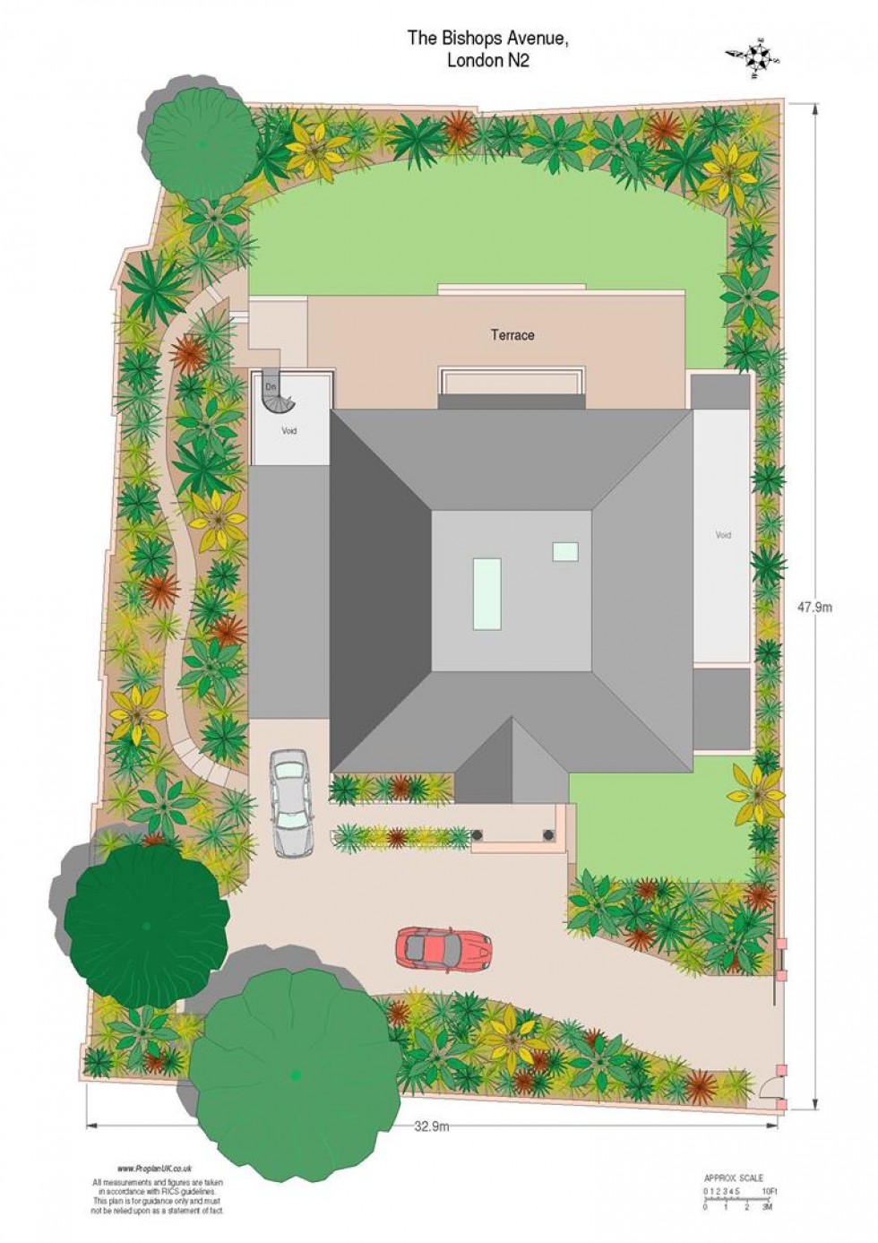 Floorplan for The Bishops Avenue, Kenwood