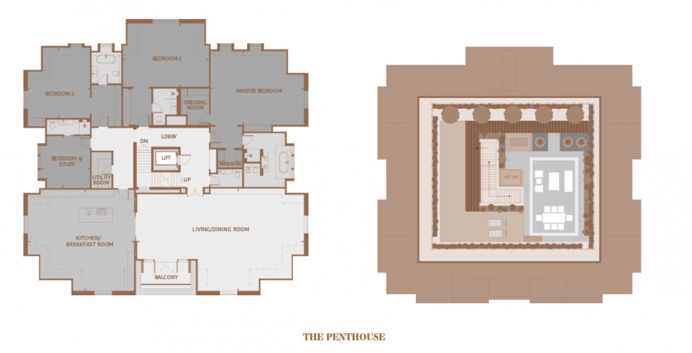 Floorplan for Canons Close, The Bishops Avenue