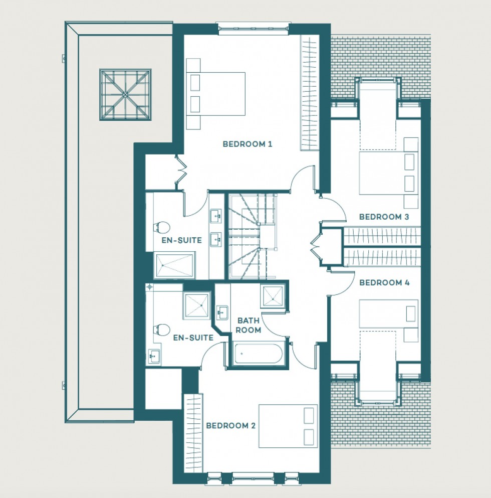 Floorplan for London Road, Shenley, Radlett