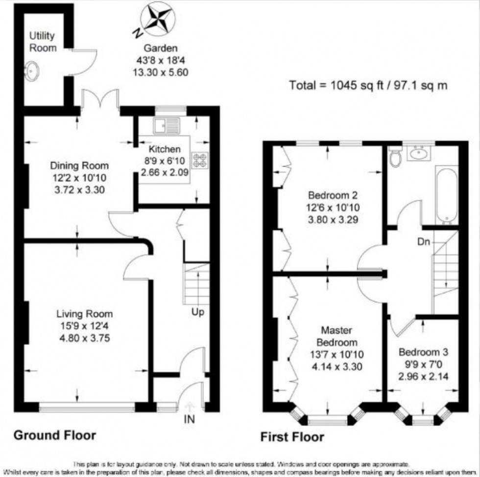 Floorplan for Naylor Road, Whetstone