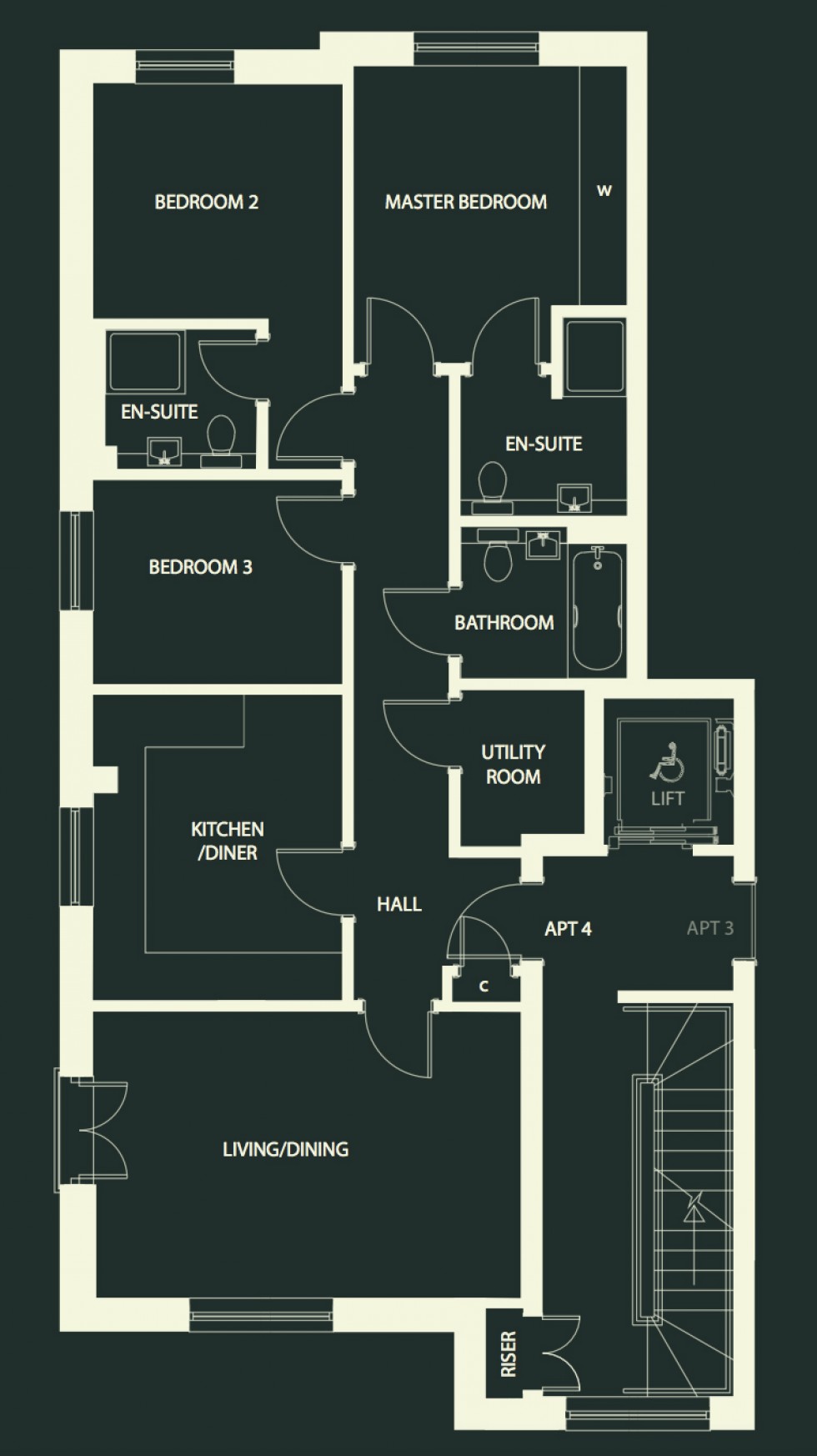 Floorplan for Cranberry Close, Mill Hill