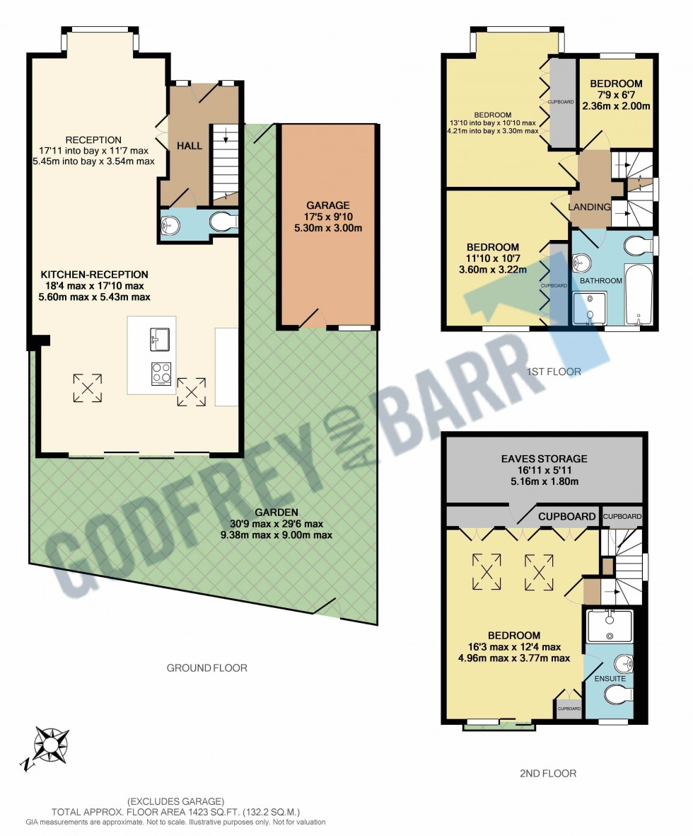 Floorplan for Devonshire Crescent, Mill Hill