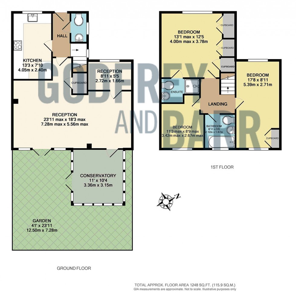 Floorplan for Colenso Drive, Mill Hill
