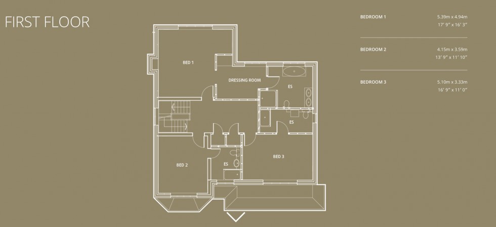 Floorplan for Fitzalan Road, Finchley
